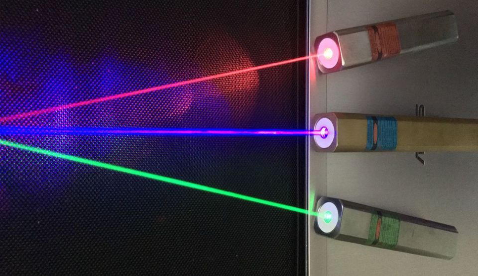 Indicator laser pentru vedere