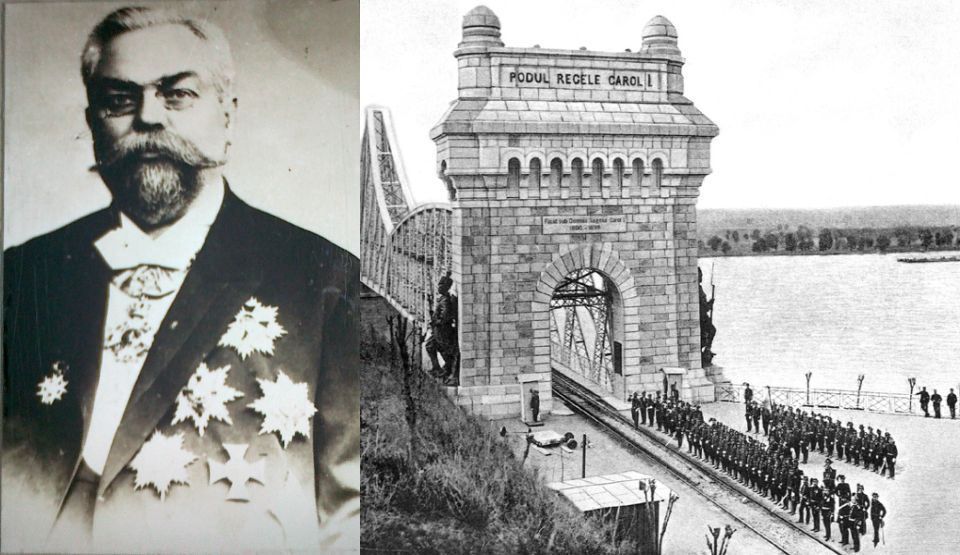 Anghel Saligny, inginerul care a testat cu preţul vieţii podul de ...