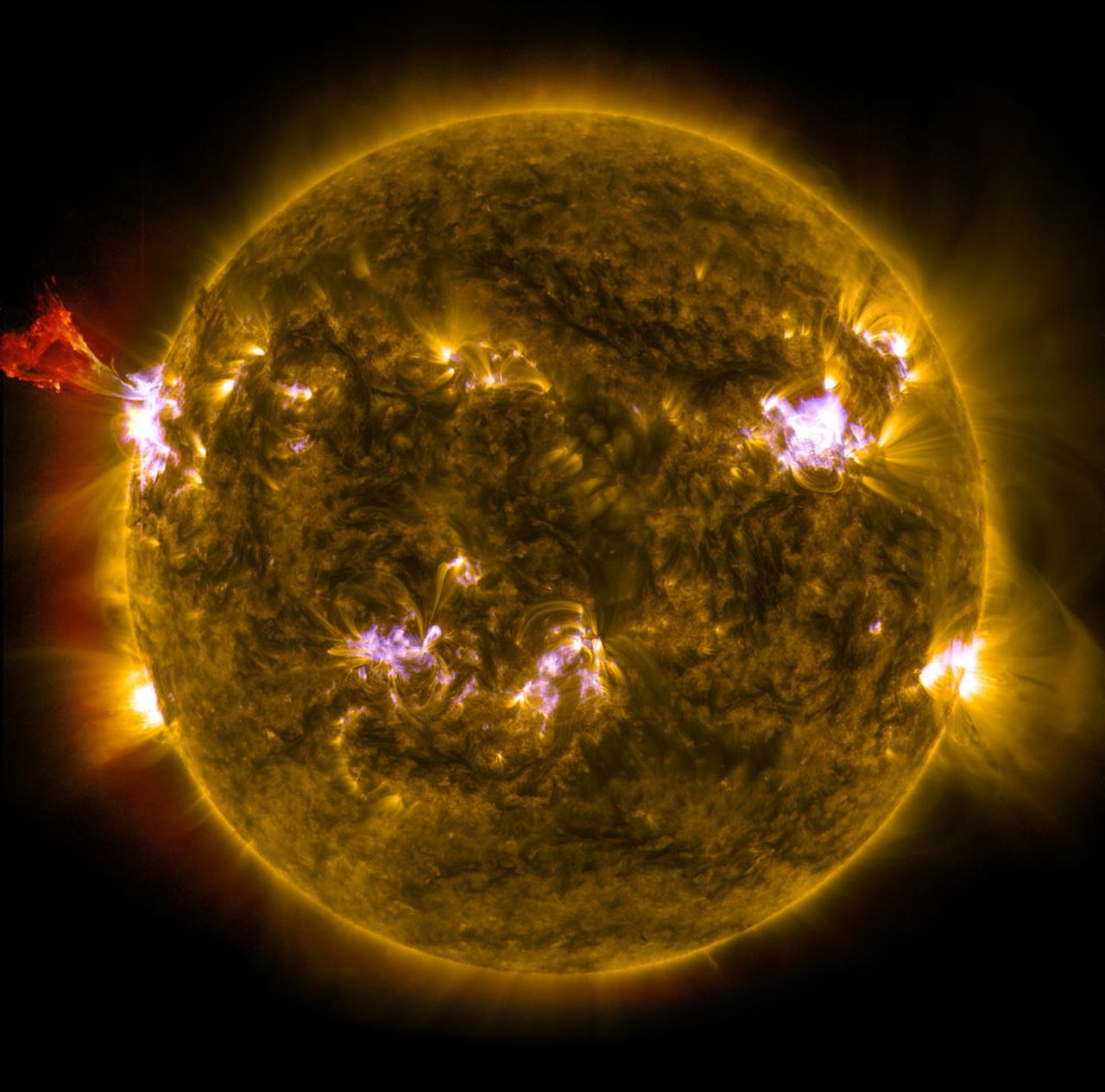 Cea mai mare erupție solară din 2017 până acum