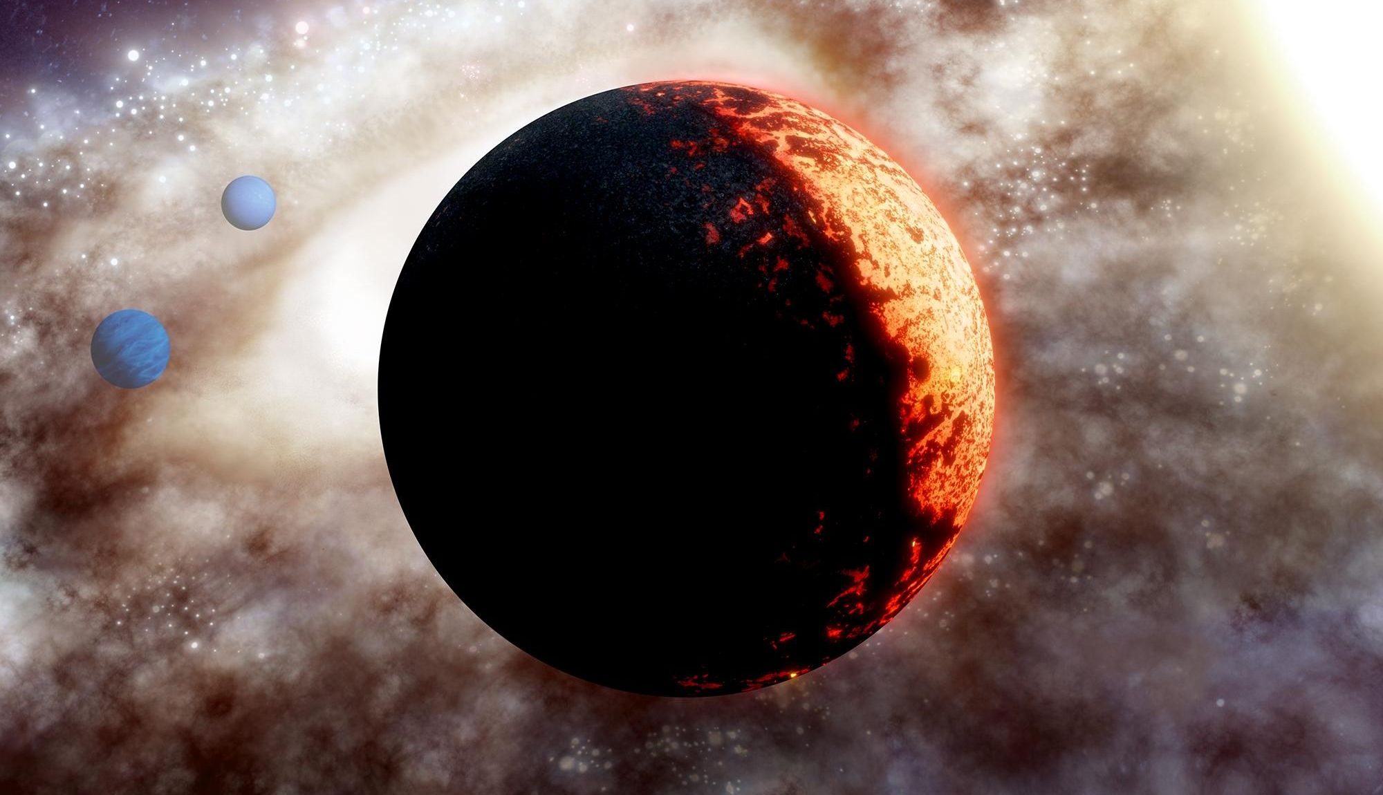 Astronomers have discovered a “super-Earth” that is almost as old as the universe.