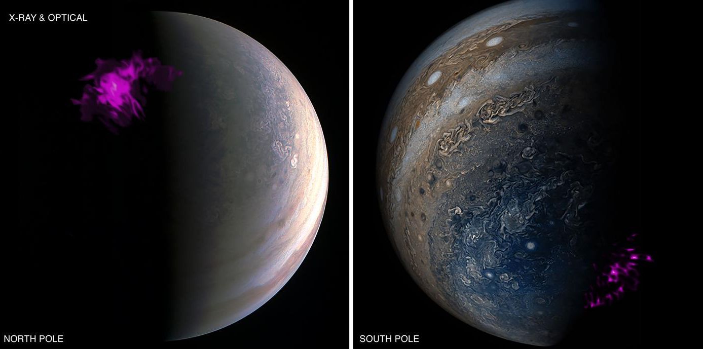 Un mister al aurorelor de pe Jupiter a fost în sfârșit elucidat după 40 ...