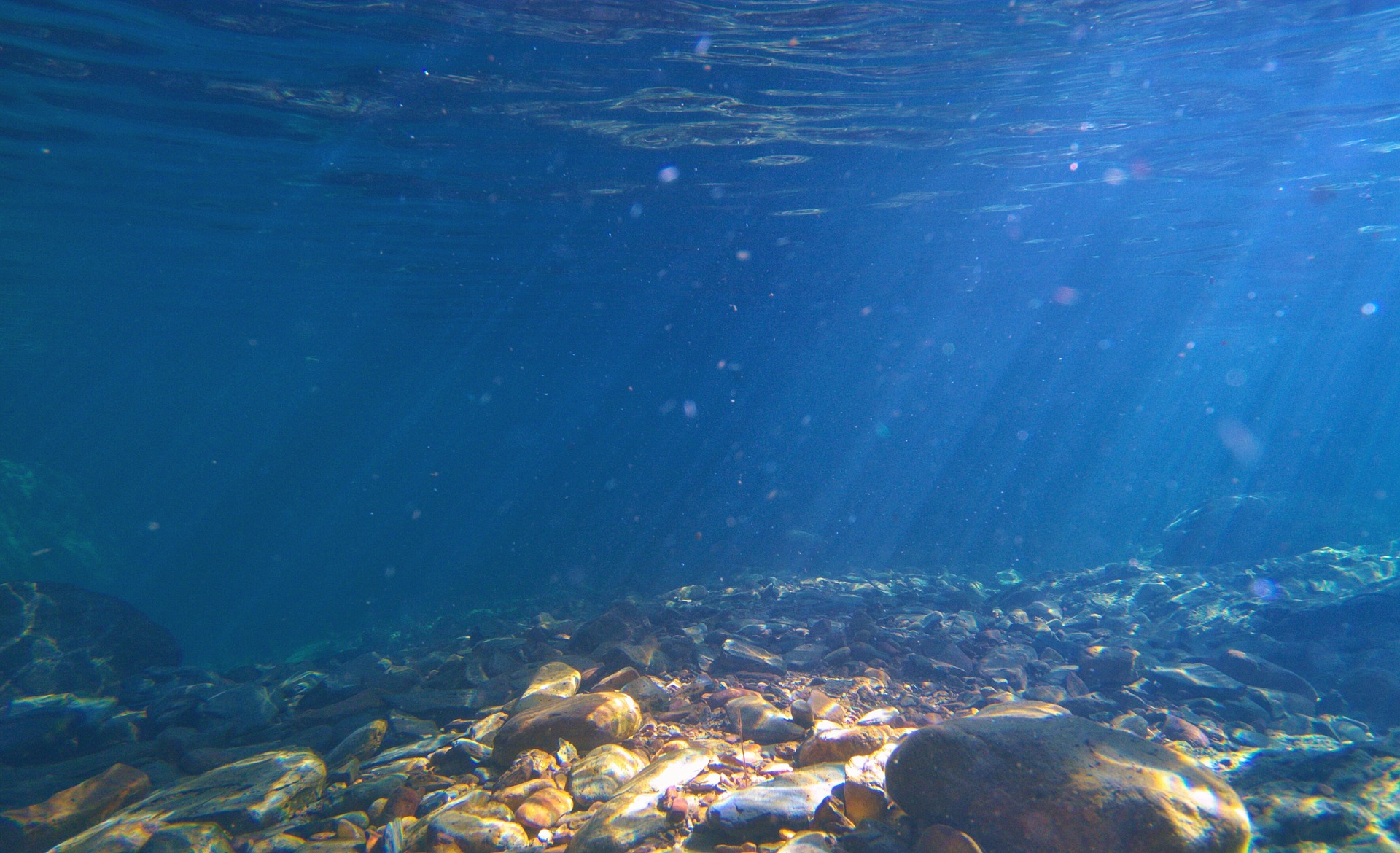 Толща воды в океане