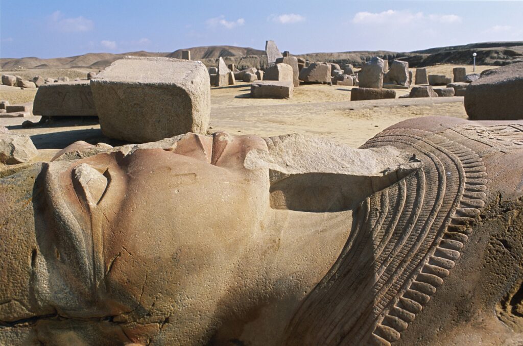 Figurine funerare din Tanis dezvăluie mormântul unui faraon uitat