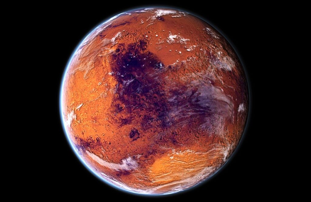 O anomalie masivă a fost descoperită adânc în interiorul planetei Marte