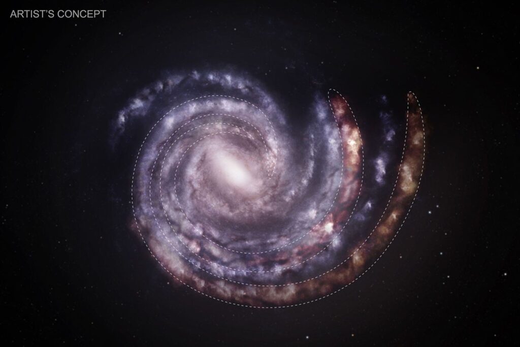 Calea Lactee ar putea fi mai mare decât au estimat astronomii