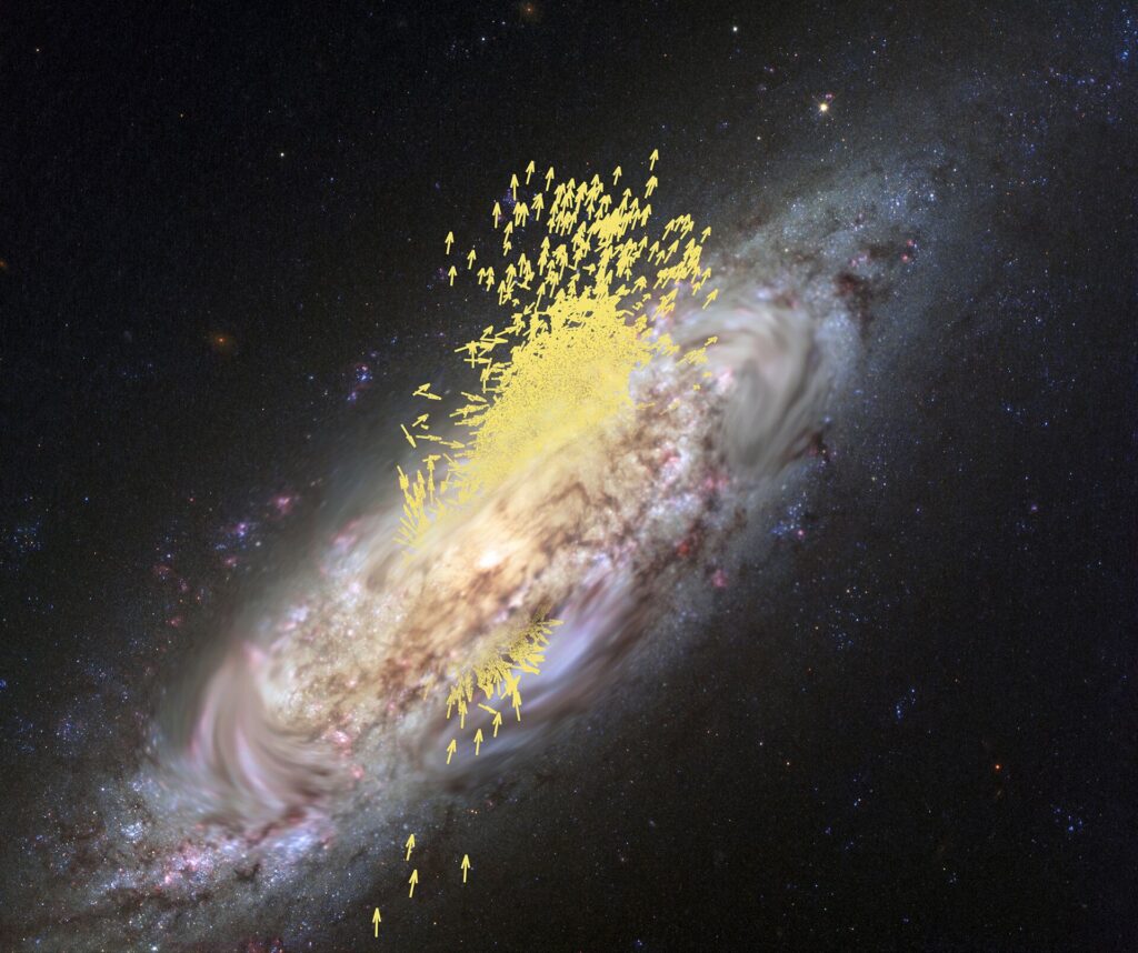 Galaxia noastră s-a răsturnat la 90 de grade, iar astronomii nu știu de ce