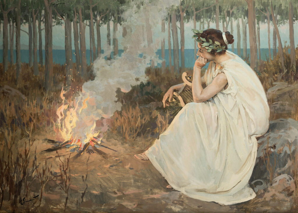 Sappho, poeta care a schimbat literatura, deși aproape toate versurile ei s-au pierdut