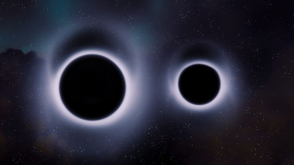 Astronomii au găsit 3 găuri negre supermasive pe punctul de a se ciocni