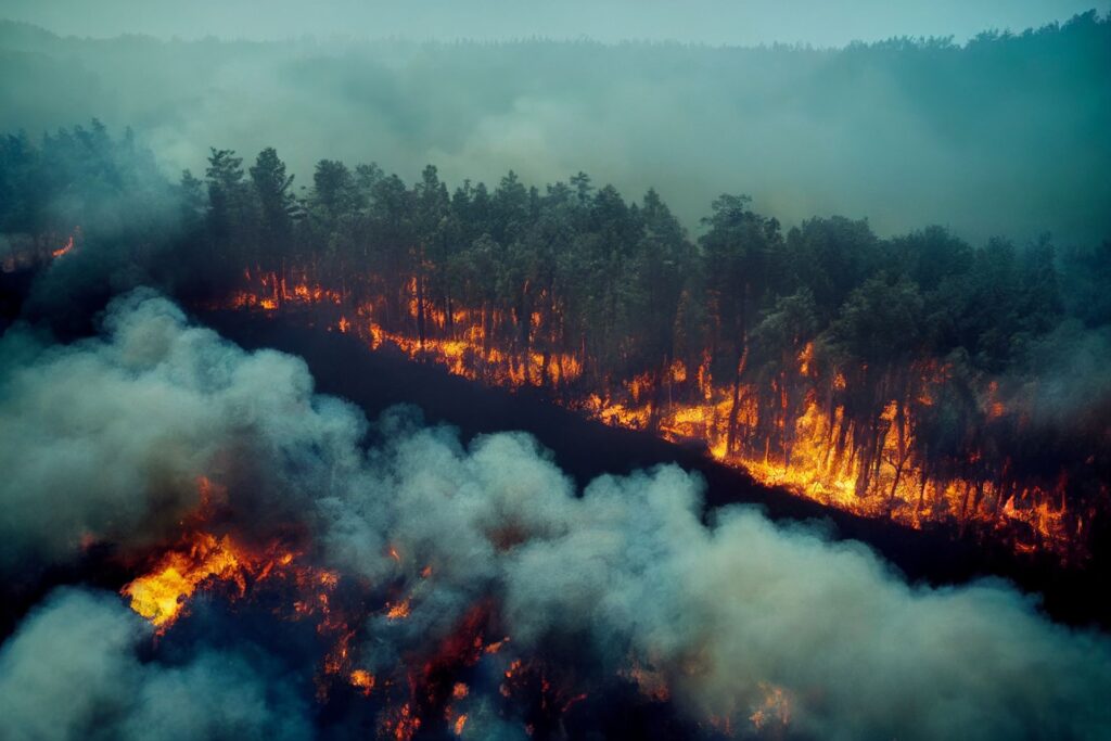 Iată gândacul atras de incendiile de pădure! De ce este acesta important?