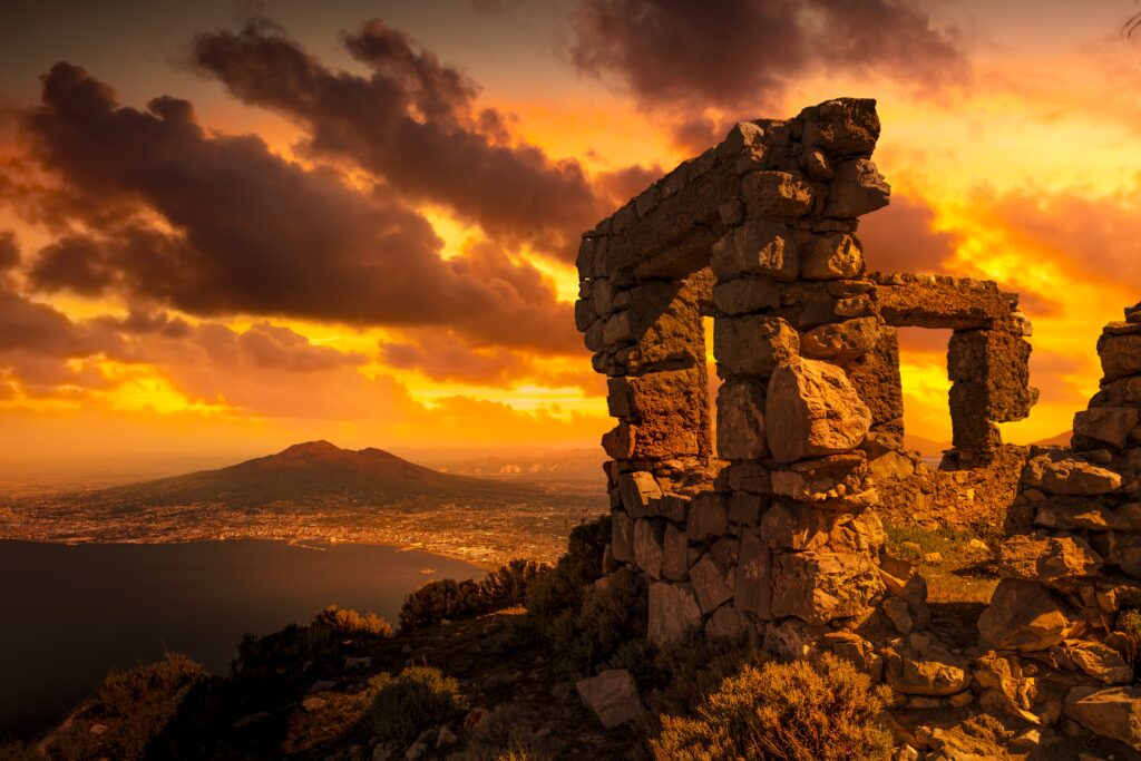Cine a supraviețuit erupției Vezuviului? Urmele lăsate de oamenii care au fugit din Pompeii