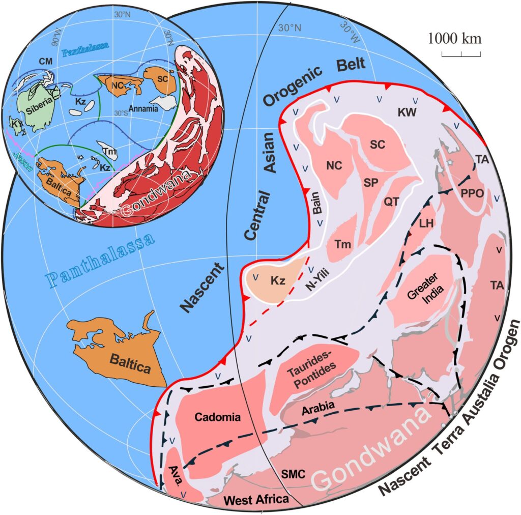 Gondwana primește titlul de supercontinent: un studiu arată că era mult mai mare decât se credea