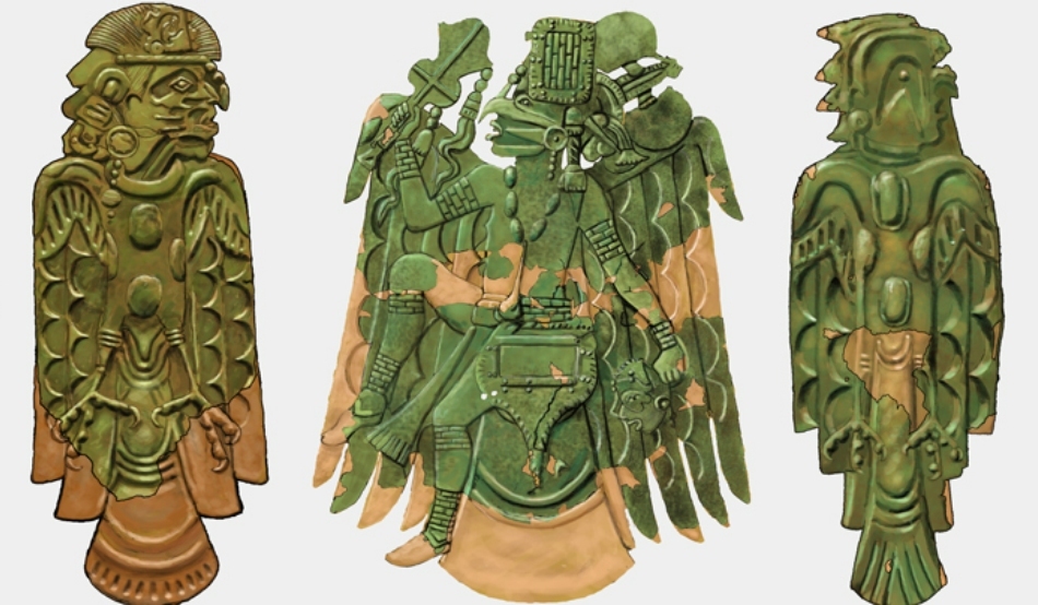  placi de cupru apartinand civilizatiei Cahokia