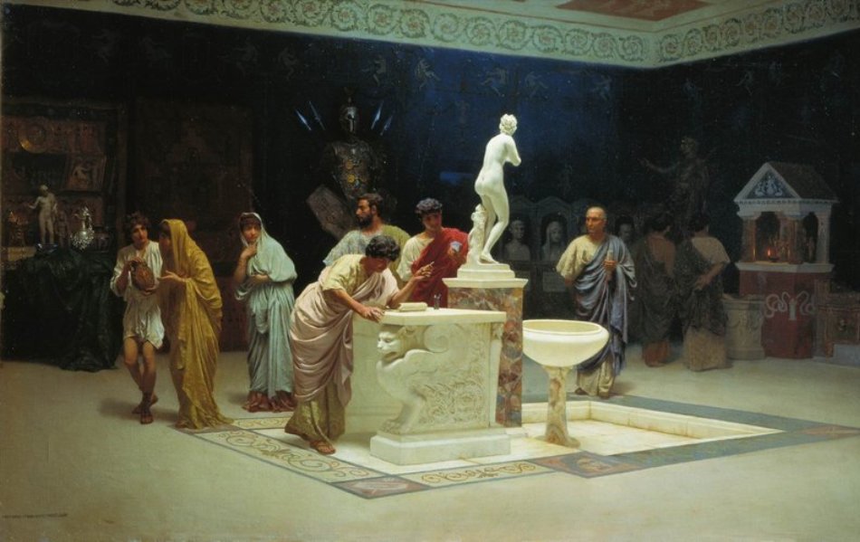 recepţia lui mecena