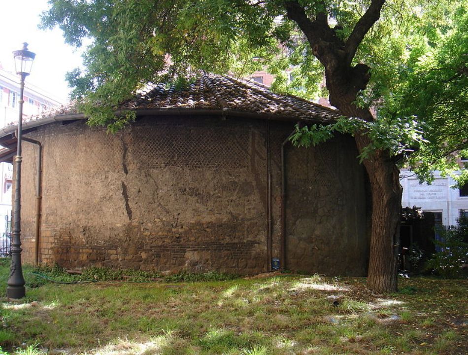 cladirea auditoriului antic al lui mecena