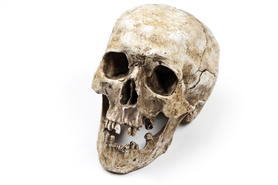 Craniu al unei victime tutsi