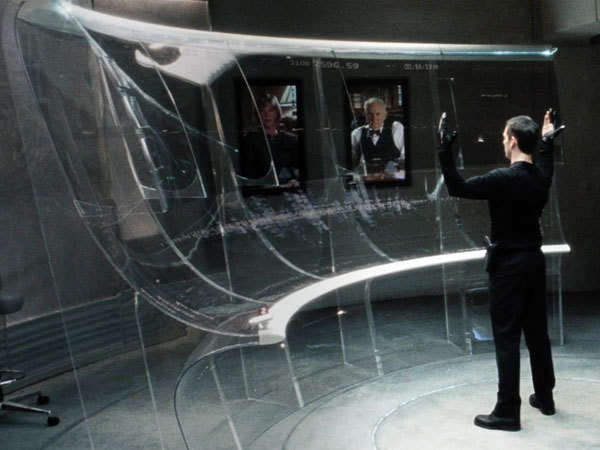 Secvenţă din filmul „Minority Report”