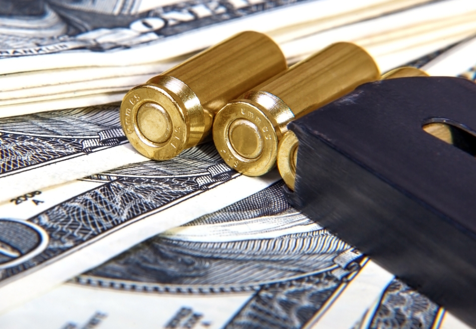 Vânzările de arme sunt într-un trend ascendent în SUA.