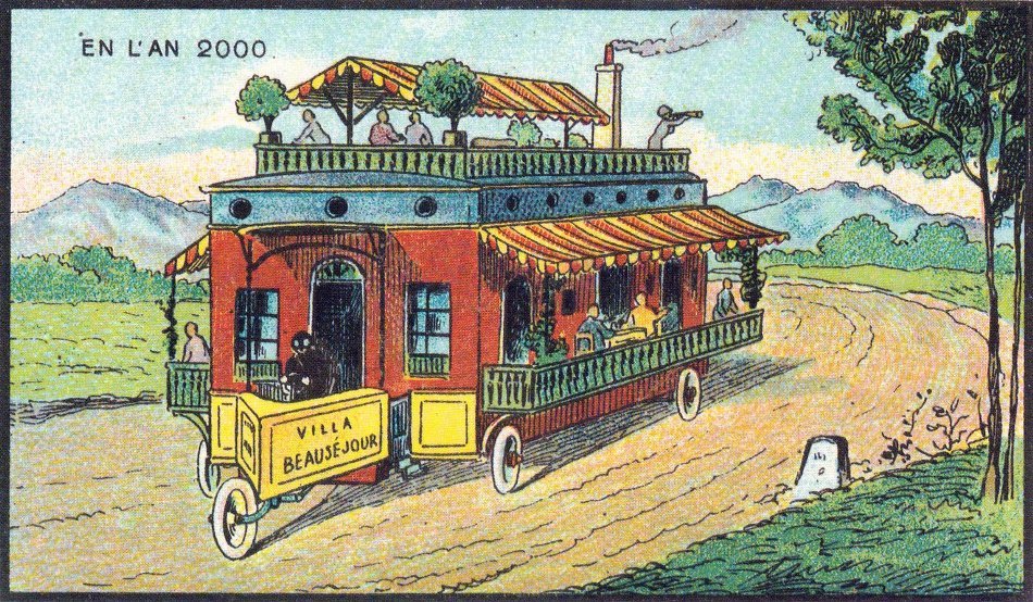 Cum vedeau oamenii anului 1900 lumea secolului XXI