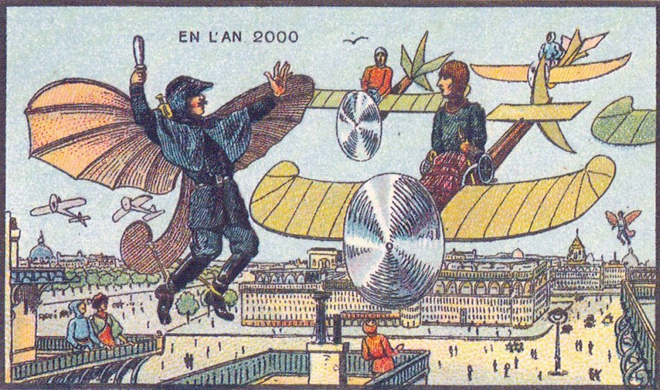 Cum vedeau oamenii anului 1900 lumea secolului XXI