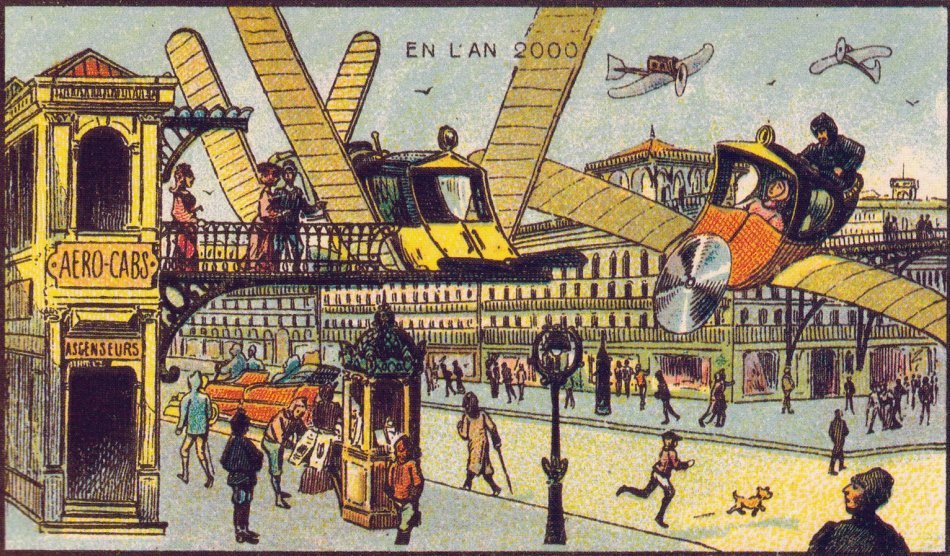 Cum vedeau oamenii anului 1900 lumea secolului XXI