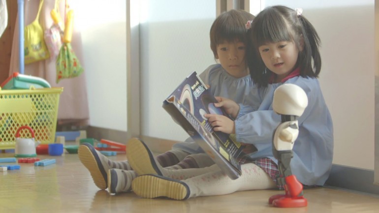 Imagien surprinsă din spotul de prezentare al lui Kibo