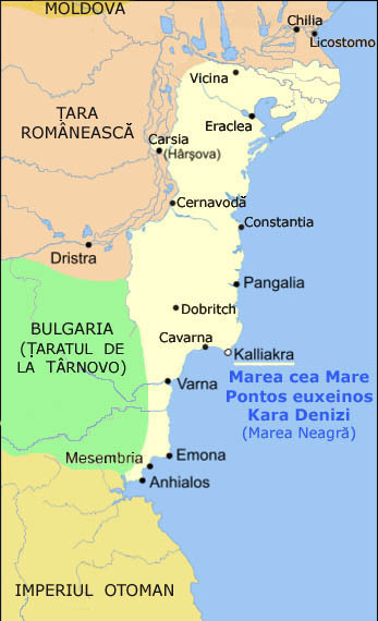 Despotatul lui Dobrotici în jurul anului 1370