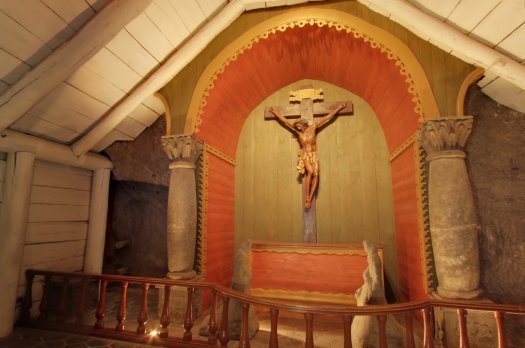 Capela Sfintei Cruci din Mina de sare Wieliczka