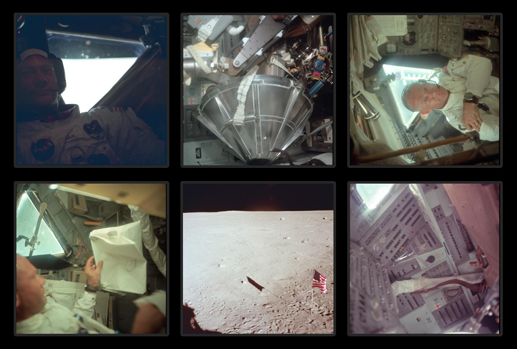 Buzz Aldrin pe Apollo 11