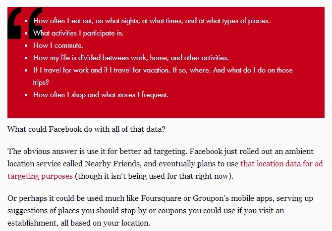 Ce ar putea Facebook face cu datele utilizatorilor