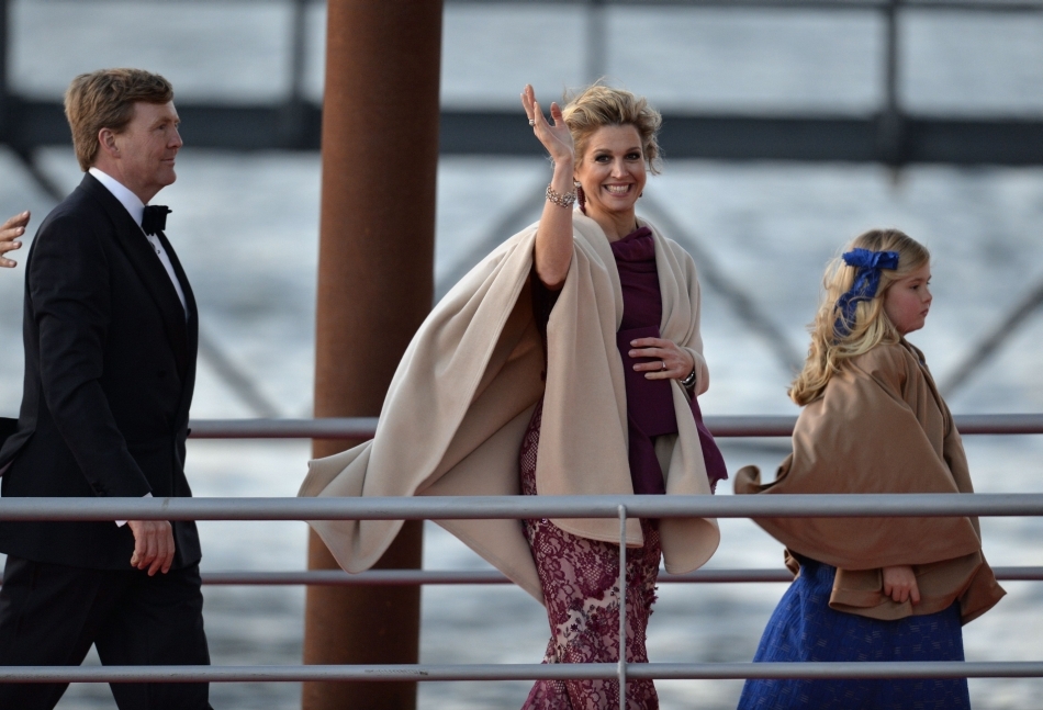 Regele Willem-Alexander, Regina Maxima şi prinţesa Catharina-Amalia
