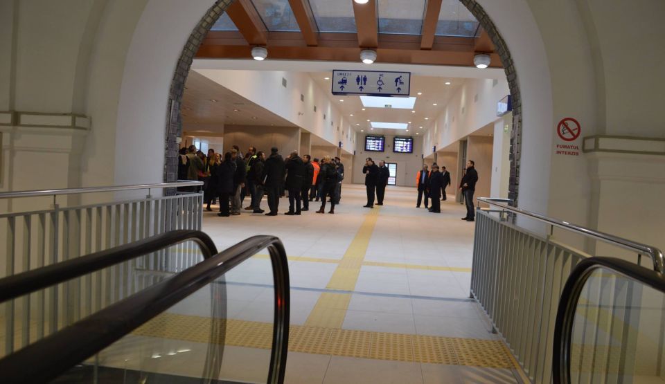 Gara din Arad, cae mai modernă din România / Sursa foto: www.skyscrapercity.com / forum.peundemerg.ro