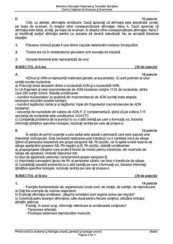 Bacalaureat 2017 Subiectele Si Baremul De Corectare La Fizică Europa Fm