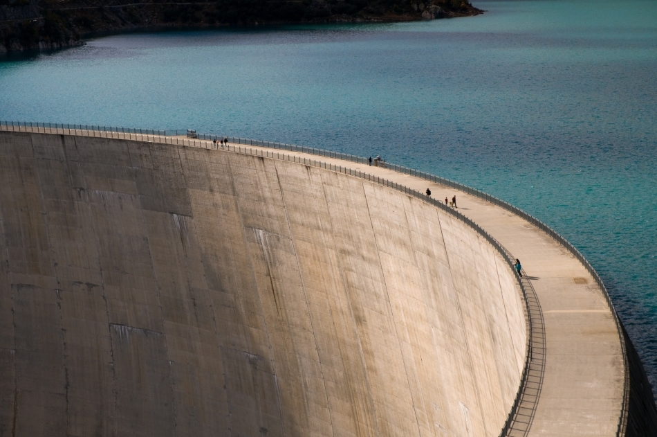 Baraj pe fluviul Yangtze din China