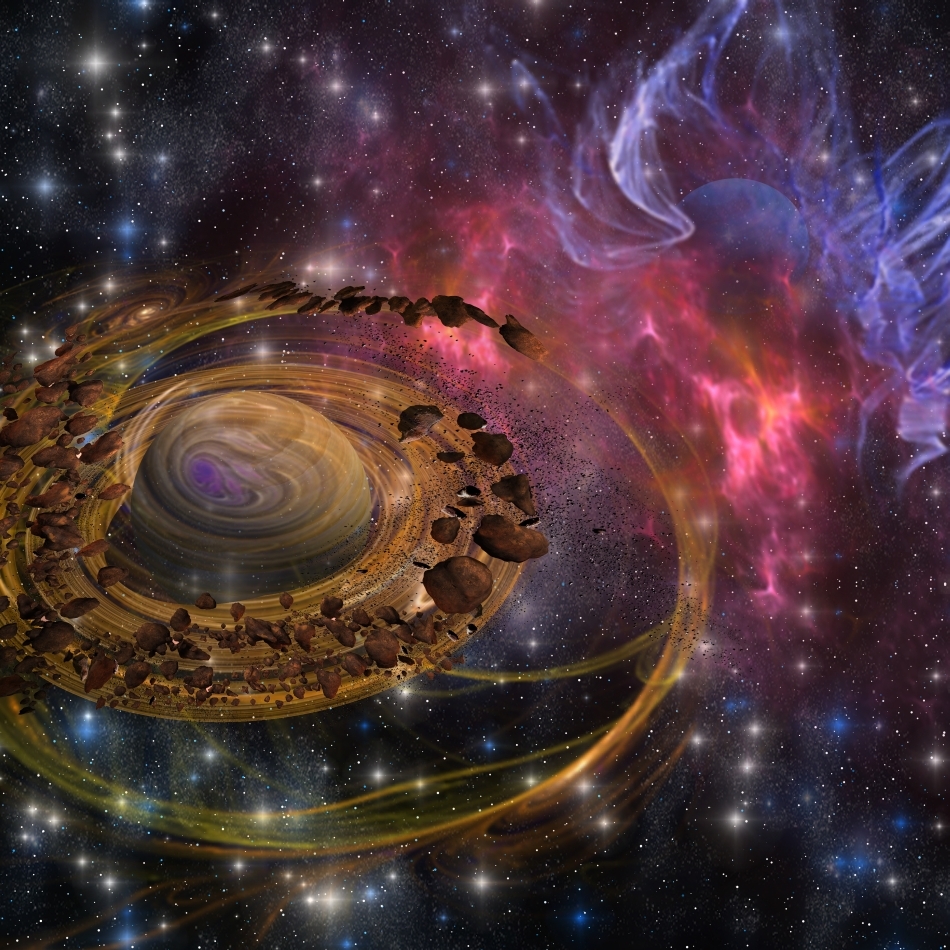 Fragmente de materie solidă, bogate în apă, provenite din centura de asteroizi, ar fi putut lua parte încă de la început la formarea planetei noastre.