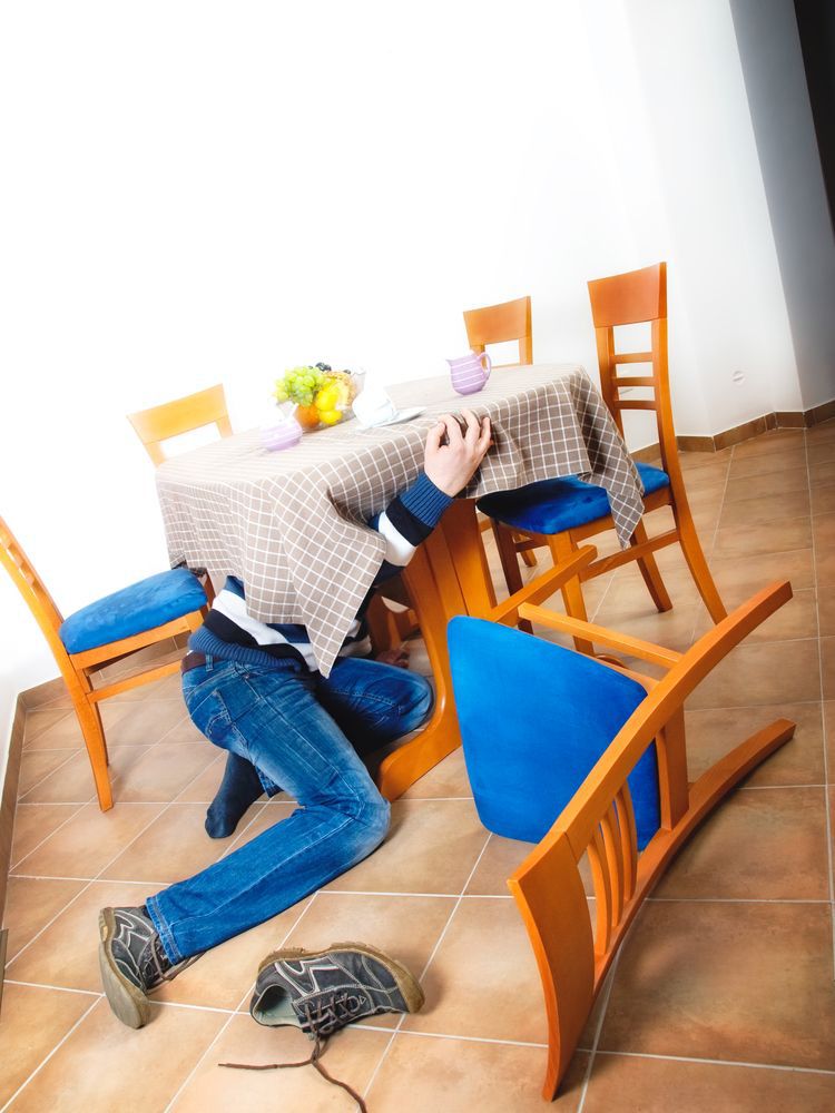 Prima reacţie în caz de cutremur.