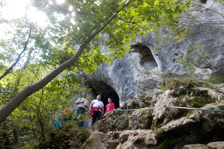 Grota Bigar poate fi vazuta pe teritoriul comunei Bozovici din judetul Caras-Severin, duminica, 17 august 2014. 