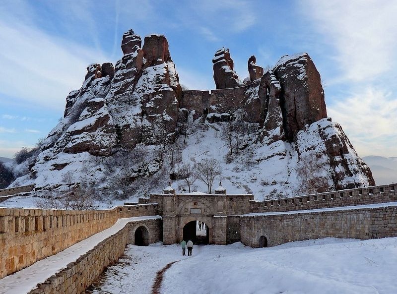 Cetatea Belogradchik din Bulgaria. FOTO