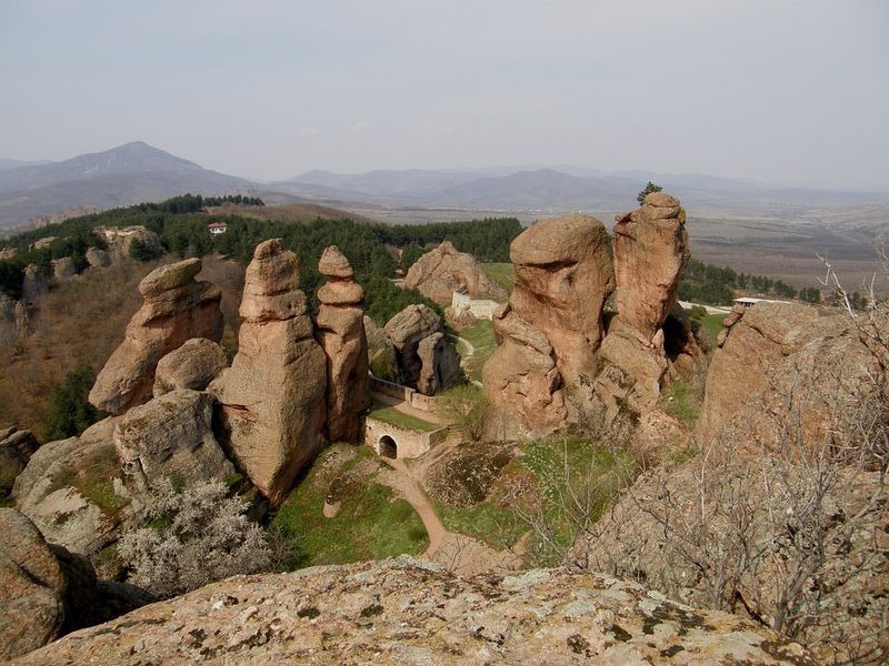 Cetatea Belogradchik din Bulgaria. FOTO
