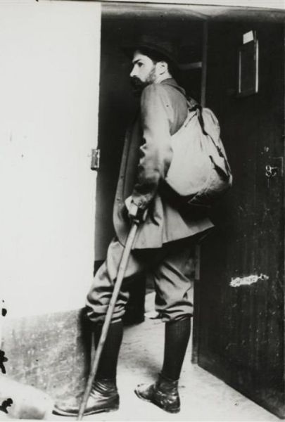 Constantin Brâncuşi, imagini rare cu unul dintre cei mai apreciaţi sculptori din lume - GALERIE FOTO