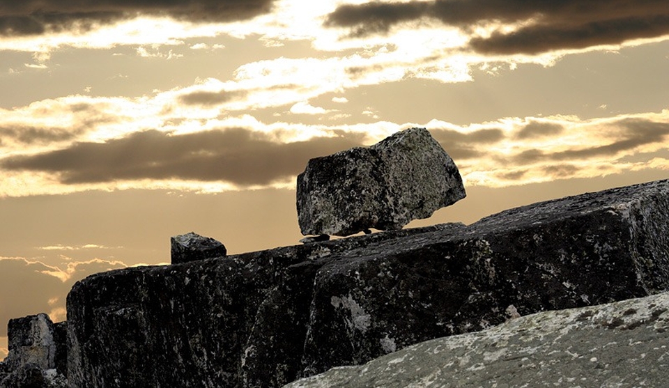 Stâncile neobişnuite de la Vottovaara. 