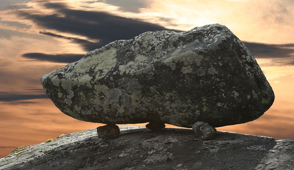 Stâncile neobişnuite de la Vottovaara. 