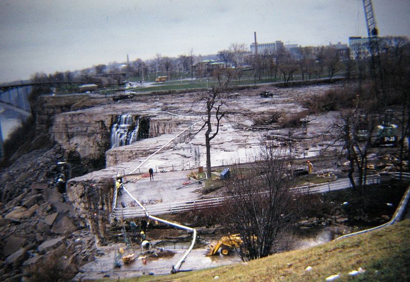 Oprirea cascadei Niagara a avut loc în anul 1969