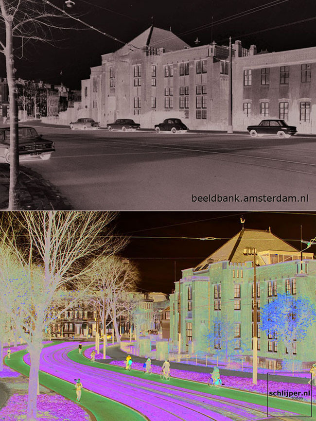 Istoria transformării oraşului Amsterdam