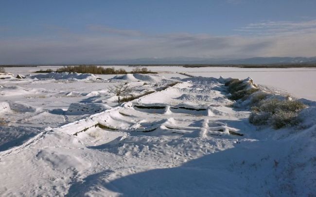 Ruinele cetăţii Por Bazhyn