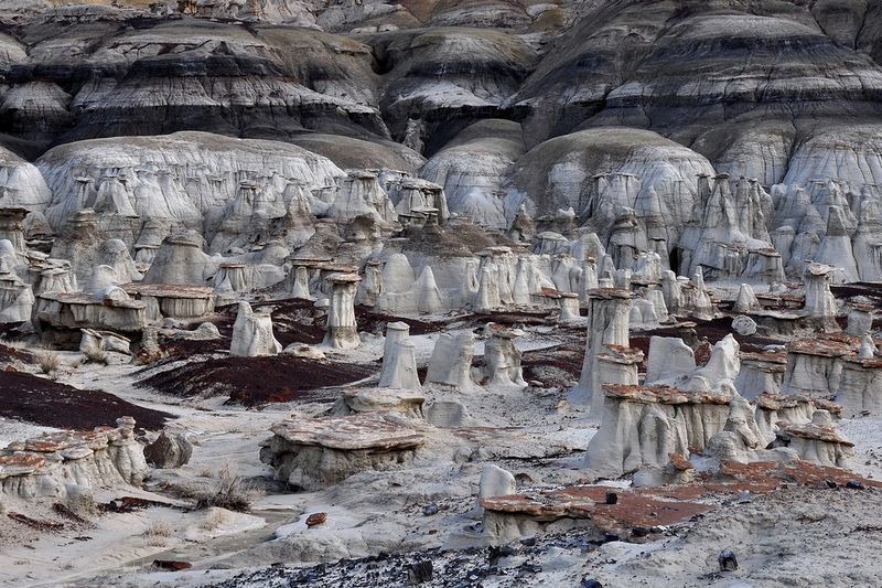 Peisajul excepţional de la Bisti Badlands 