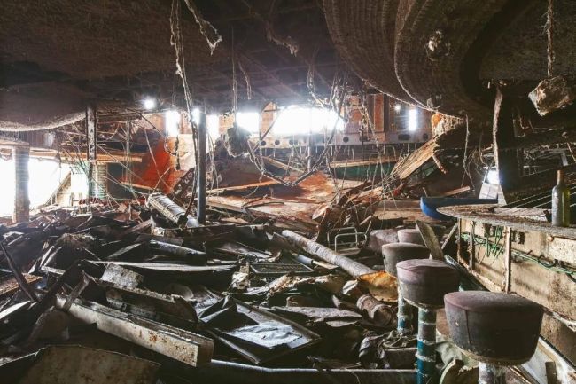 Fotografii şocante cu interiorul vasului Costa Concordia