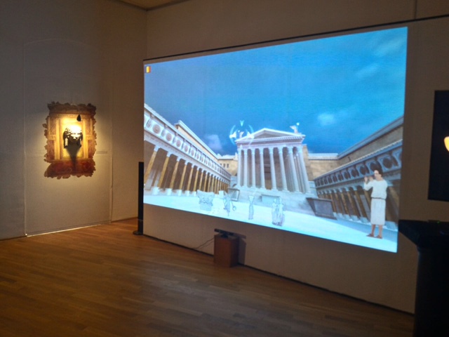 Cluj: Expoziţie 3D la muzeu, vizitatorii se pot plimba virtual prin Roma antică şi Sarmizegetusa