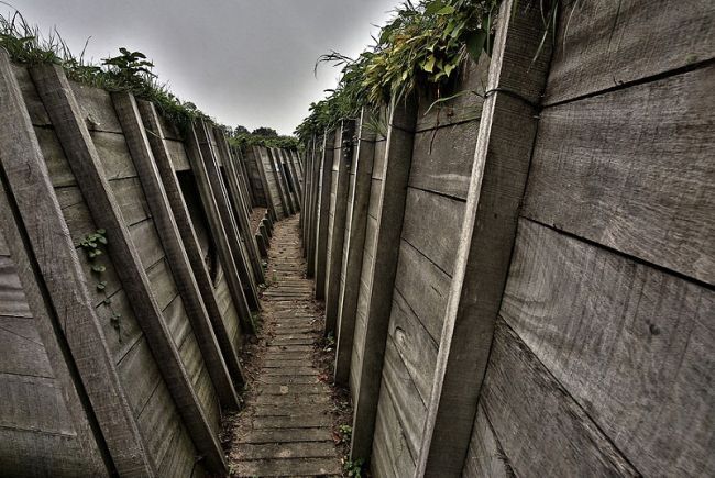 Imagini fascinante cu linia defensivă construită în jurul Amsterdamului 
