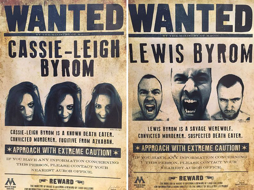 O nuntă de poveste sub simbolul lui Harry Potter