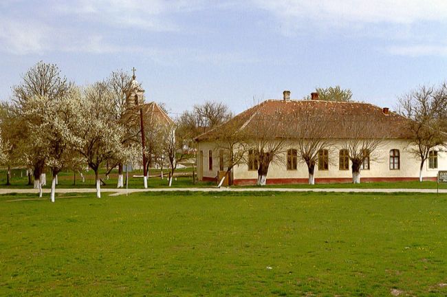 Singurul sat din România construit în formă circulară 